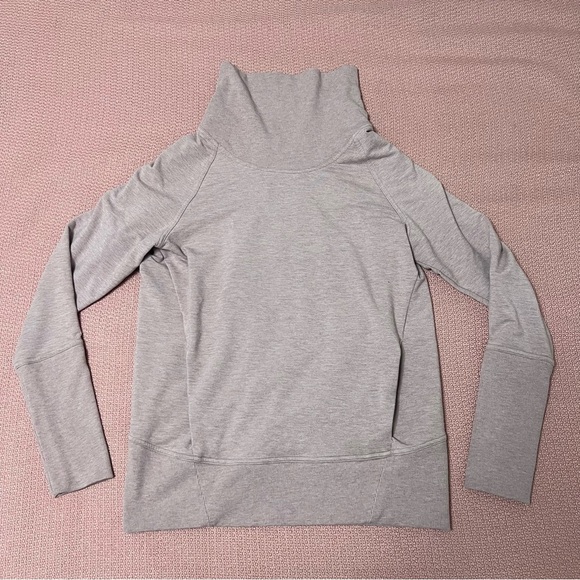 Lululemon High Lines Pullover Heathered Vintage Mauve size 6 - Picture 6 of 9